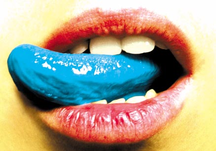 langue bleue